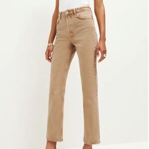 Cynthia high rise straight jeans